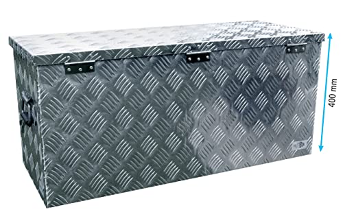 Alubox Truckbox D120 Edelstahl Werkzeugkasten für Transport und Lagerung