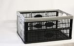 Transport box Plastic Folding Storage Crate Box 32Lt Stackable Pack of 1