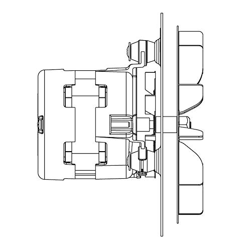 Estrattore aspiratore fumi LN2 NATALINI PL20CE0120 W931200120 per stufa a pellet Completo di Encoder