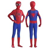 [MORISHOP] ハロウィン 仮装 子供 キッズコスチューム 子供用 全身タイツ キッズ コスプレ衣装 分離式マスク3D立体プリント 柔らかい 弾力と伸縮性あり コスチュームCosplay ハロウィン コスチューム 道具 仮装 男女兼用(タイプB, 子供 130) [並行輸入品]