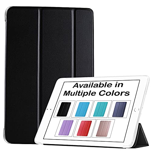 Image of DuraSafe Cases for iPad 8.3 Inch Mini 6th [ Mini 2021 6 Gen ] A2567 A2568 A2569 MK7M3HN /A MLWL3HN /A MK7R3HN /A MK7P3HN /A MLWR3HN /A MK7X3HN /A MK7V3HN /A MK893HN /A MK8E3HN /A Smart Flip Case - Black