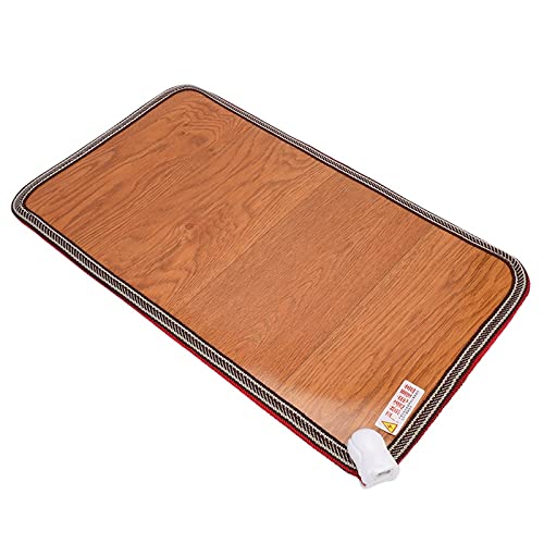 Tappeto riscaldato Elettrico 60W PU Tappetino riscaldante per Piedi Scaldapiedi Elettrico Tappetino riscaldante per Piedi Scaldapiedi Termostato per tappeti per casa e Ufficio