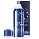 Shiny Glitter Spray, Body Glitter Spray for Skin, Face, Hair and Body Glitter, Temporary Silver...