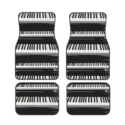 Alfombrillas de coche para amantes de la musica accesorios de decoracion de piano
