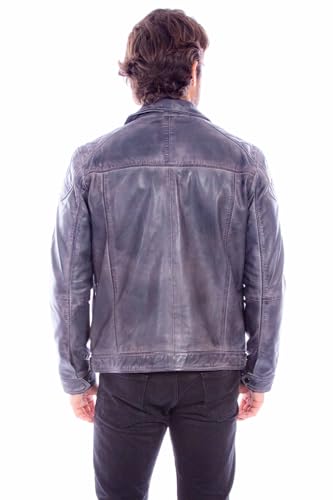 Image of Scully Men's Brown Lamb Leather Trench Coat XL
