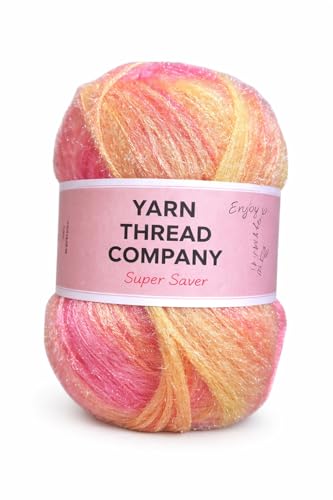 Image of 3 Ply Knitting Wool Yarn, Supersoft Hand Knitting Wool for Craft, Crochet, Amigurumi, Embroidery (Shade a)