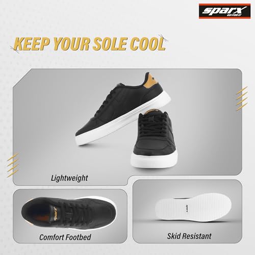 Image of SPARX Men's Sneaker SM-9065 | Soft Cushioned, Durable & Trendy Lace-Up Casual Shoes