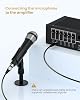 Tisino Microphone Lead XLR to Jack, Female XLR to 6.35mm Jack Mono Mic Lead Mic Cable for Dynamic Microphone - 2m #5