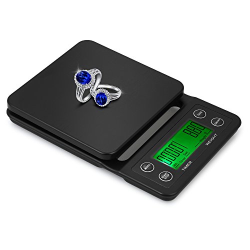 Balança Elétrica Decdeal para Cozinha, 5kg / 0.5g