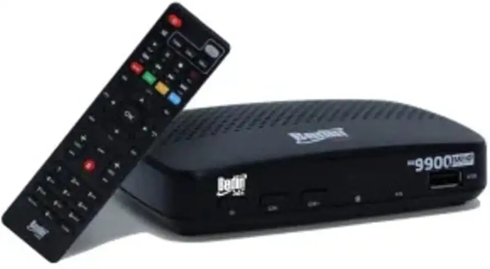 Bedin Sat Receptor Sat HD Regional BS9900S Full HD com USB, Gravação, HDMI, Controle Remoto e Cabo HDMI