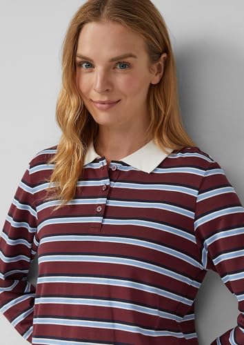Polo s.Oliver de manga larga mujer 2170795 con cuello estructurado 3