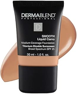 Dermablend Smooth Liquid Foundation with SPF 25, 40C Sepia, 1 Fl. Oz.