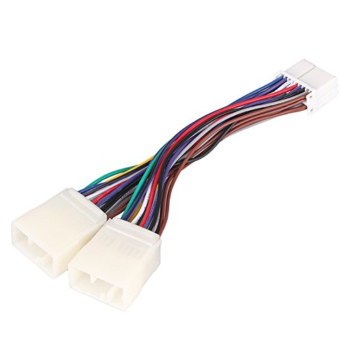GZYF Auxillary Adapter Y Harness Cable for 2003-2014 for Honda Accord City Civic CRV Fit Pilot Odyssey