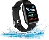 Llevar un reloj deportivo no nos ayudará a hacer más ejercicio 5 Smartwatch,Pulsera de Actividad física,Reloj Inteligente con Oxígeno Sanguíneo Presión Arterial...