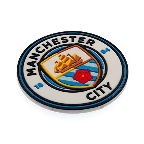 Imán decorativo Manchester City FC azul celeste miniatura 2