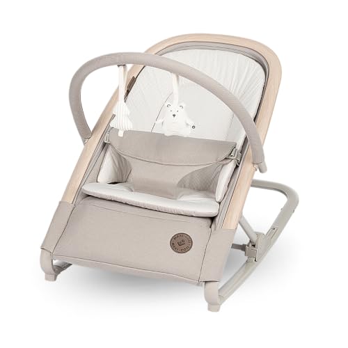 Maxi-Cosi Kori 2-in-1-Babywippe mit Spielzeugbogen, 0-15kg, Classic Beige – Ansicht 1