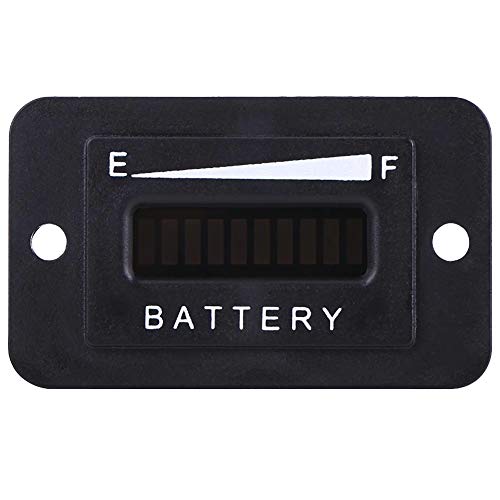 Aramox LED Digitale Batterij-indicator Meter, 12V/24V/36V/48V/72V Gauge voor Cart Aramox LED Digitale Batterij-indicator Meter, 12V/24V/36V/48V/72V Gauge voor Cart
