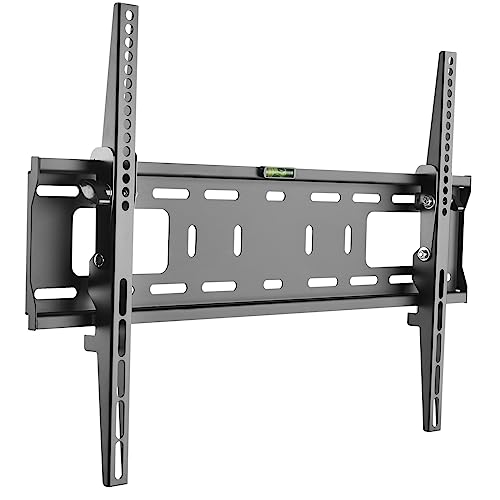 CAVO Support TV mural 37-70 pouces pour écrans jusqu'à 50 kg, Max VESA 600 x 400 mm inclinable pour téléviseurs LCD/LED/Plasma Plat&Curved