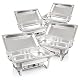 Chafing Dish Profi Set Grenoble aus Edelstahl, 4-teilig