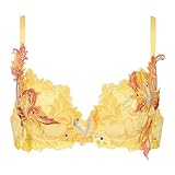 ワコール Wacoal サルート Salute 23AW先行 92G BTJ492 P-UP ブラジャー DEF プッシュア(YE-イエロー、D75)