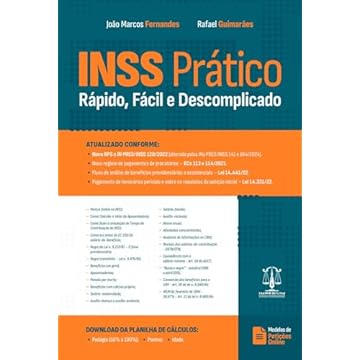 Capa do livro INSS Prático - Rápido, Fácil e Descomplicado