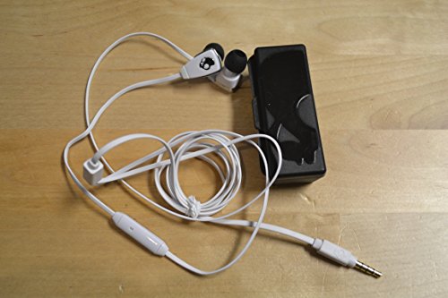 Skullcandy Merge Earbud Headphones for Phones - Retail Packaging - White/Chrome