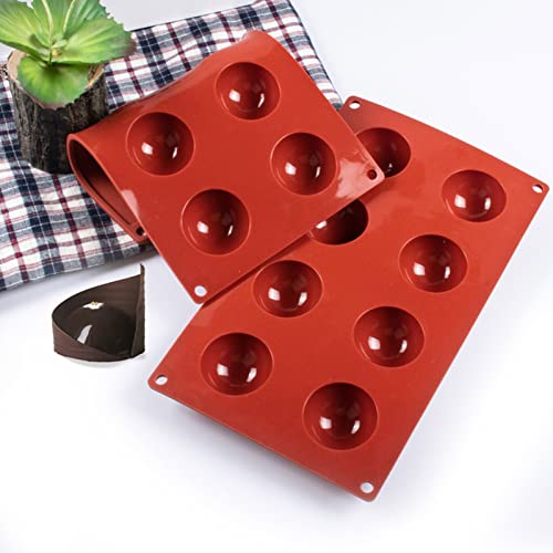 Moldes para Chocolate,Molde de gelatina de 8 cavidades - Molde DIY de silicone, moldes de cozimento