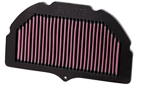 Filtre à air de moto K&N SU-1005 haute performance pour GSXR1000