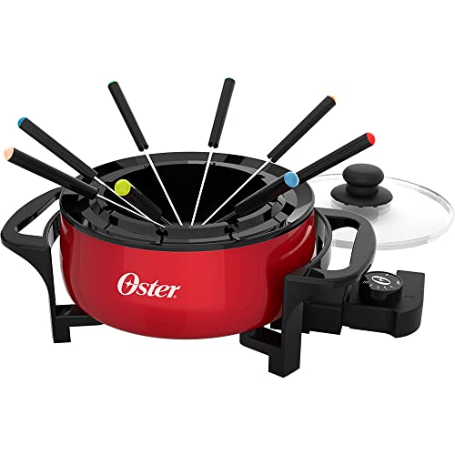 Panela Elétrica para Fondue Red Oster 2 em 1-220V