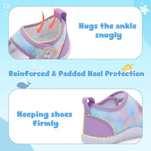 Image of Centipede Demon Toddler Water Shoes Boys Girls Swim Aqua Socks Barefoot Kids Water Sandals Quick Dry Breathable Lightweight for Beach Pool Waterpark