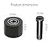 2 Pack 3037PAS Steel Bearings for Astro Pneumatic Tool Pulley Assembly - Upgrading Pneumatic Belt Sanders (Compatible with Models 3037)