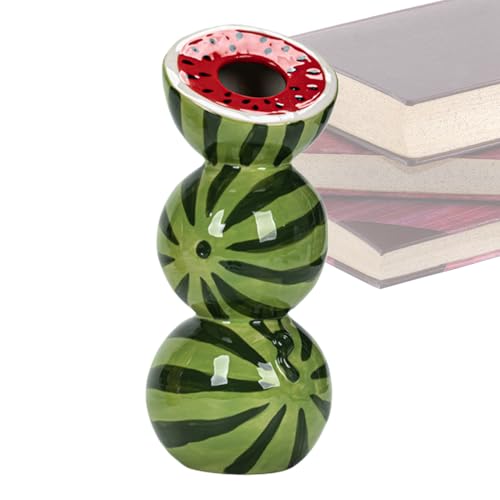 Vaso in ceramica per frutta, contenitore per fiori a forma di frutta, decorazione per casa di campagna, decorazione da tavolo, centrotavola, soggiorno, camera da , ufficio