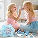 Pretend Makeup Kit for Toddlers 3-5, Kids Play Makeup Set for Girls 3-4 4-6, Frozen Toddler Fake Make Up Toys with Purse, Princess Birthday Gift for Little Girls 3 4 5 6 Year Old