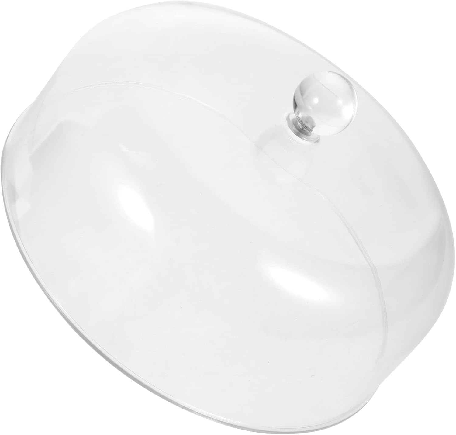 CALLARON Crystal Decor Cake Stand Cover Plastic Cake Dome