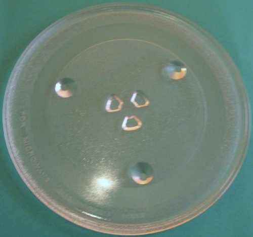 Plato giratorio para microondas # Reemplaza platos microondas Siemens # diámetro 28,3 cm / 283 mm # plato de repuesto # pieza de repuesto para el microondas # Plato giratorio de repuesto # sin anillo