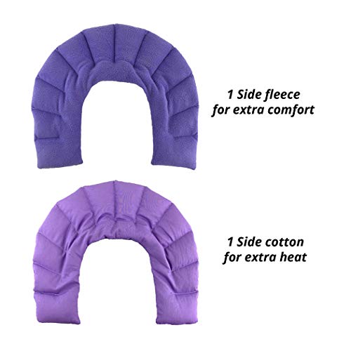 My Heating Pad- Neck Wrap – Soothing Heat Therapy – Arthritis Pain Relief (Purple)