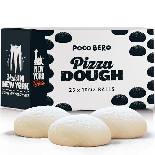 Poco Bero Pizza Dough, 25 x 10 oz Frozen Dough Balls