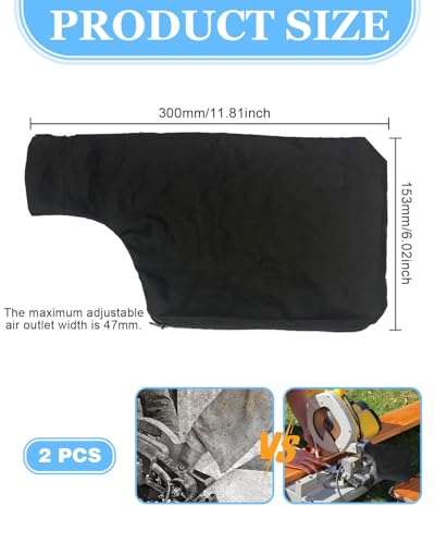 Miniatura 2 de Huvzor 2 Piezas Bolsas Para Aserrín, Bolsa De Recogida Ajustable Bolsas Para El Polvo De Sierra Ingletadora Negra Con Cremallera Bolsas Para Herramientas Eléctricas Bolsas Para Sierras De Mesa