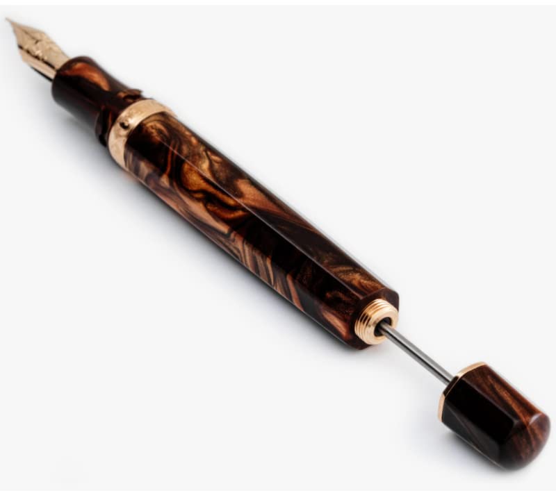 Amazon | ビスコンティ VISCONTI 万年筆 メディチ ゴールデン ブラック