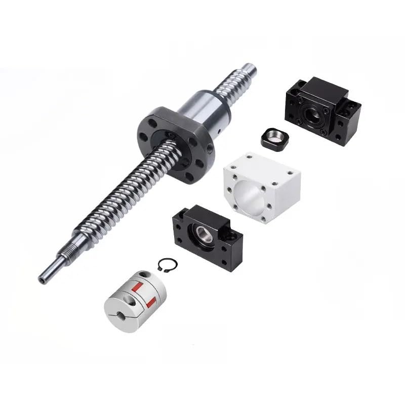 1 Set completo SFS Set di chiocciole for viti a ricircolo di sfere silenziose ad alta precisione 2505 2510 2525 3205 3210 3220 3232 4010(SFS2525 set,950mm)