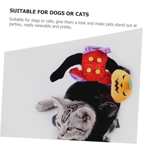Disfraz Halloween Calabaza para Perro Talla Mediana miniatura 3