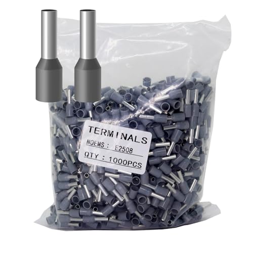 Embout de cablage AWG14 solution contre les pannes de contact en boitier industriel 1000pc