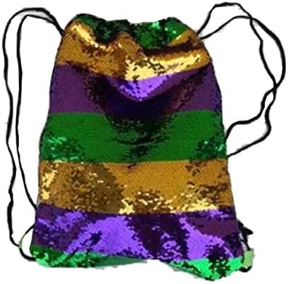 Mardi Gras Sequin Sling Bag