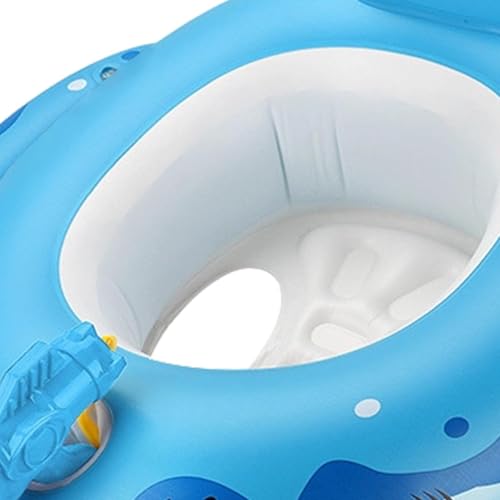Flotador de piscina para bebé con diseño de tiburón para días de playa 6