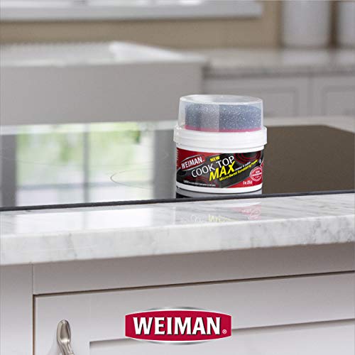 Weiman 66 Cooktop Cleaner Max - 9 Ounce - Easily Remove Burned-On Food, Grease And Watermarks, Leaving Your Glass Cook Top Sparkling thumb #2