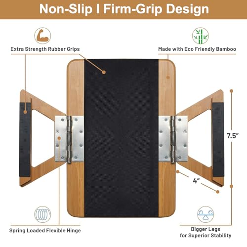 Plateau à bras de canapé pour dîners télévisé table pliable clipsable