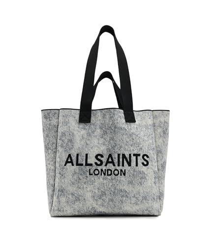 AllSaints Izzy Denim East/West Tote miniatura 1