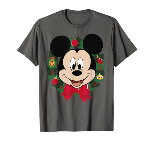 T-shirt Noël Mickey Disney à porter en famille au pied du sapin