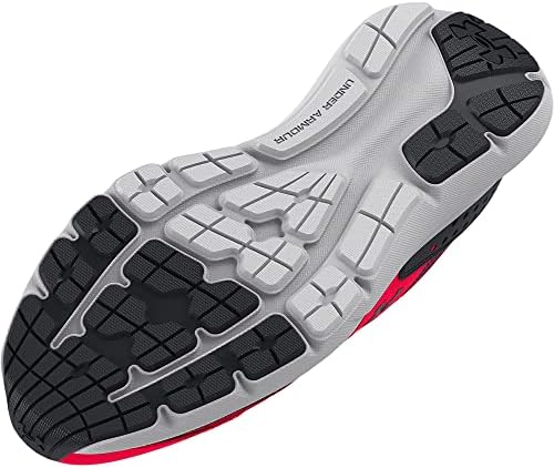 Under Armour Boy's Grade School Surge 3 Slip On Running Shoe, (600) Red/Black/Black, 5 Big Kid | Image 1