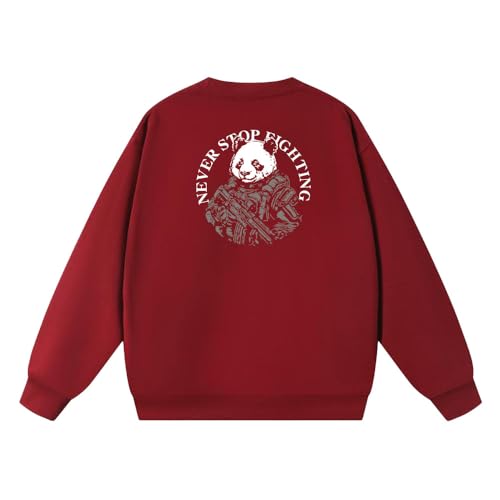 Unisex round-neck loose long-sleeve T-shirts, available in sizes S to 4XL, featuring a fresh and classic design2